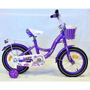 Велосипед LOKI LADY фиолетовый 14LLPR 14