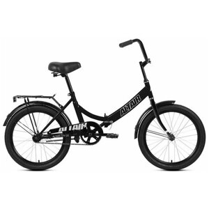 Велосипед складной с колесами 20" Altair City 20 черно-серый 1 скорость 2022 год рама 14"