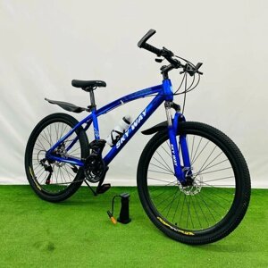 Велосипед SKY WAY 26" 2024 17" рост 145-185 см, синий