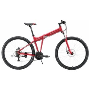 Велосипед Stark Cobra 29.2 D (2023) 18" красный/серый/черный