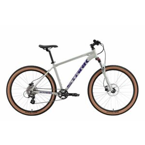 Велосипед Stark Hunter 27.3 HD (2024) 16" серый/фиолетовый
