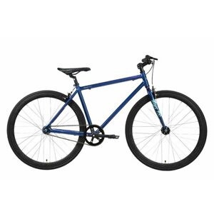 Велосипед Stark Terros 700 S (2023) 16" фиолетовый/бирюзовый