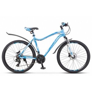 Велосипед "STELS Miss-6000 D - 23г. V010 (17"голубой )