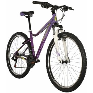 Велосипед STINGER 27.5" LAGUNA STD фиолетовый, алюминий, размер 17" 2022
