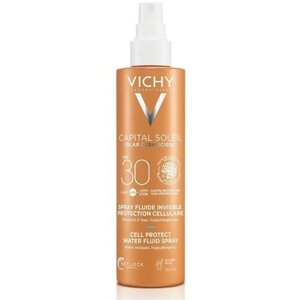 Vichy спрей-флюид солнцезащитный легкий "CELL PROTECT" SPF 30, 200 мл