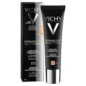 Vichy Тональный крем Dermablend 3D Correction, 30 мл/150 г, оттенок: 35 Sand