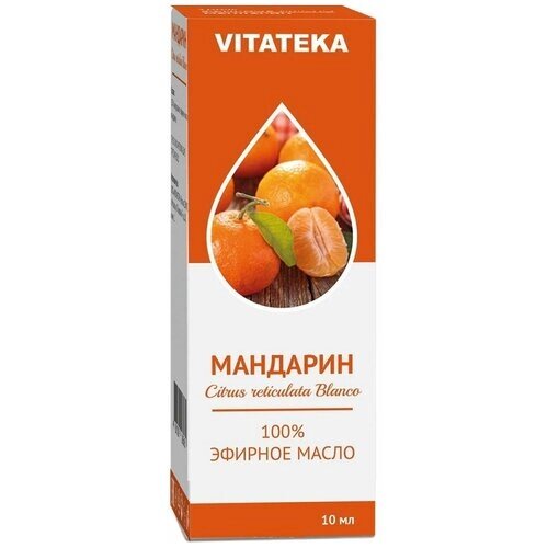 Vitateka эфирное масло Мандарин, 10 мл