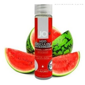 Вкусная смазка JO Flavored Watermelon для оральных ласк, арбуз, JO30119