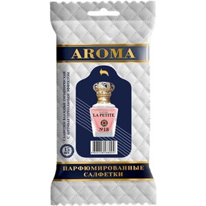 Влажные парфюмированные салфетки Aroma Top Line мини для рук La-petit-robe-noir № 18