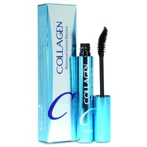 Водостойкая тушь для объема ресниц с коллагеном Enough Collagen Waterproof Volume Mascara 9 мл