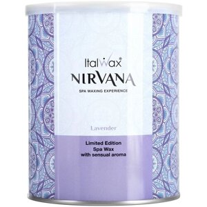 Воск для депиляции Italwax Nirvana горячий, жидкий, для удаления волос, лаванда, 800 мл