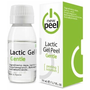 Всесезонный Молочный пилинг 20% New Peel Lactic Gel-Peel Gentle 20%