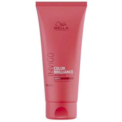 Wella Professionals бальзам-уход Invigo Color Brilliance Coarse для защиты цвета окрашенных жестких волос, 200 мл