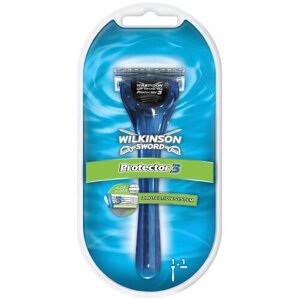 Wilkinson Sword Protector 3 / Бритвенный станок c 1 кассетой