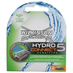 Wilkinson SWORD schick hydro5 connect sensitive сменные кассеты 2 шт