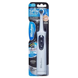 Wisdom Spinbrush Active Whitening Charcoal Toothbrush электрическая зубная щетка