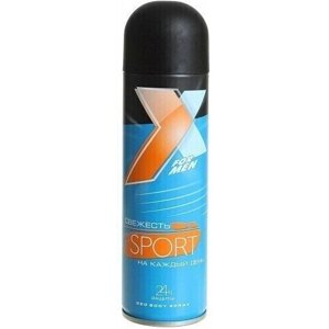 X Style Дезодорант-антиперспирант спрей для тела мужской "Sport", 145 мл, 3 шт