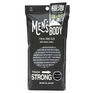 Yokozuna Мочалка-Полотенце Men's Body Strong для Мужчин Ультражесткая, 28Х110 см, 1шт