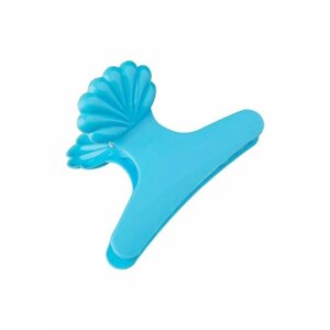 Зажим для волос пластиковый Бабочка ZB-1, 8см (02 Голубой), Irisk professional, 4680379101148