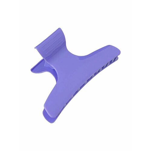 Зажим для волос пластиковый Бабочка ZB-3, 9см (01 Фиолетовый), Irisk professional, 4680379101216