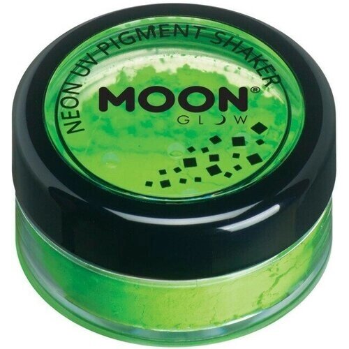 Зеленый УФ пигмент для макияжа Moon Glow Intense Neon UV Pigment Shakers, Green