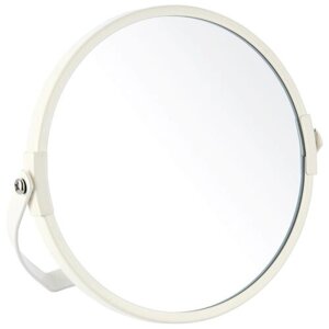 Зеркало косметическое настольное двустороннее (1/Х2) диаметр 15см M-1602P