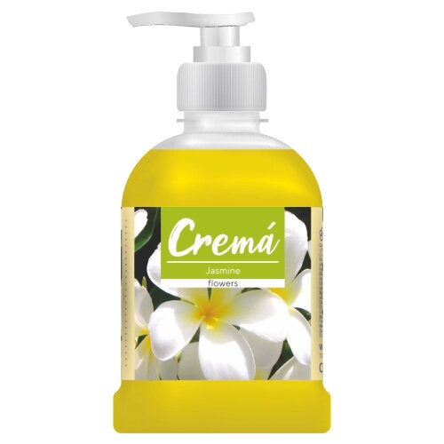 Жидкое мыло 500 мл CREMA' flowers Jasmine