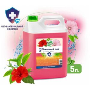 Жидкое мыло Антибактериальное 5 л Цветочный чай / Mr. Green