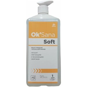 Жидкое мыло OK'Sana Soft (ОК'Сана Софт) 1 литр с дозатором