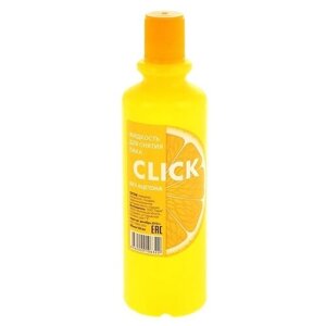 Жидкость для снятия лака CLICK без ацетона, "Лимон" , 100 мл (1шт.)