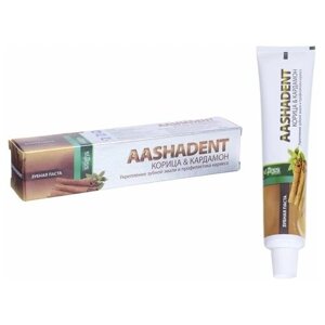 Зубная паста Aasha Herbals, "Корица - кардамон, 100 г