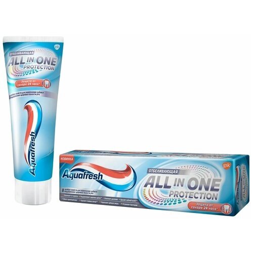 Зубная паста All-in-One Protection Whitening (Ол-ин-Ван Протекшн Вайтнинг) ТМ Aquafresh (Аквафреш)