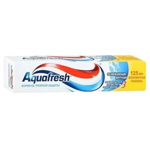 Зубная паста Aquafresh Освежающе мятная 125 мл (2 шт)