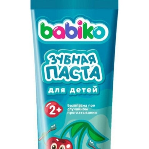 Зубная паста BABIKO KIDS STORY 2+ Клубничное мороженое