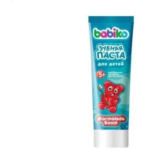 Зубная паста babiko KIDS STORY 5+ мармеладный бум