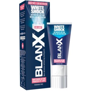 Зубная паста BlanX White Shock Protect + LED активатор, 50 мл
