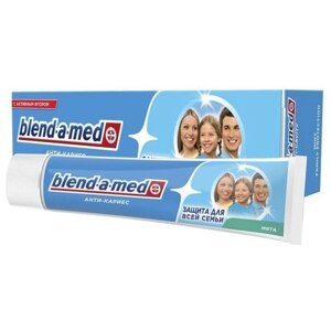 Зубная паста Blend-a-med "Анти-Кариес Мята", 100 мл. В упаковке шт: 1