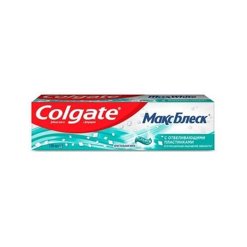 Зубная паста Colgate 100 мл Макс Блеск отбеливающая