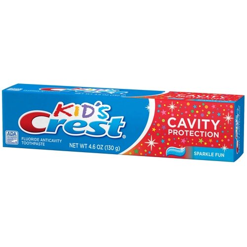 Зубная паста Crest Cavity Protection Sparkle Fun, 130 мл, 130 г