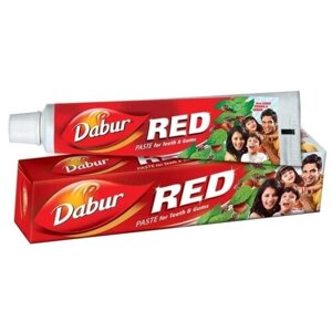 Зубная паста Dabur Red, 100 мл, красный