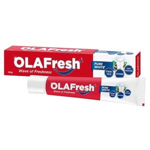 Зубная паста OLAFresh Pure White Toothpaste, 100 мл