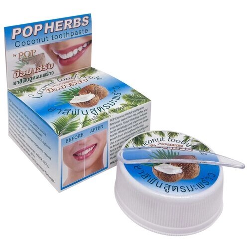 Зубная паста POP Popular Coconut, 30 мл