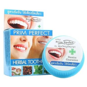 Зубная паста Prim Perfect Herbal Toothpaste, 25 мл