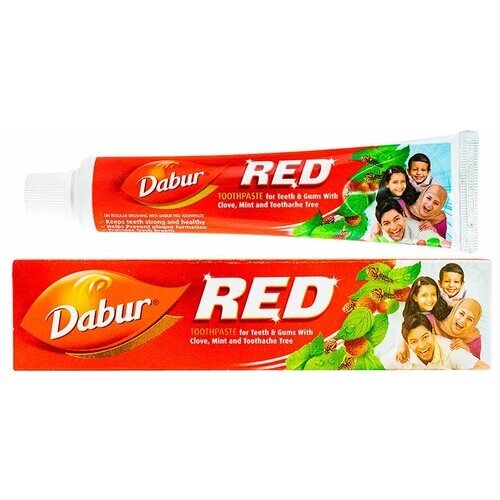 Зубная паста Red - Dabur 100 гр, О. А. Э.