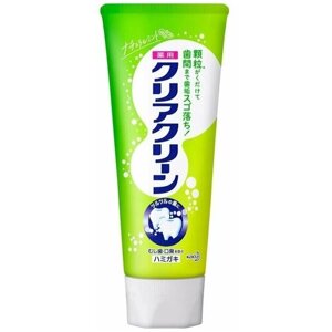 Зубная паста с микрогранулами KAO Clear Clean Natural Mint вкус мяты (120 г.)