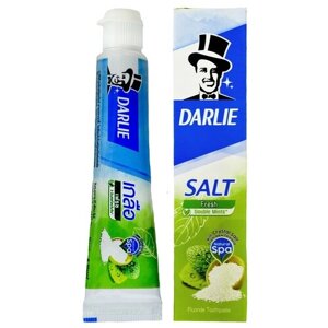 Зубная паста с солью и травами Дарли Darlie Salt Fresh Dooble Mints, 35гр.