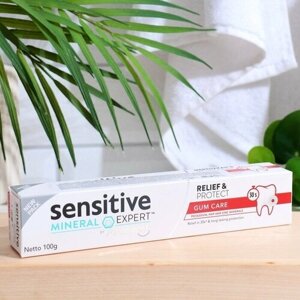 Зубная паста Sensitive Gum Care, Минерал Эксперт от Пепсодент, 100 г