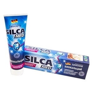 Зубная паста SILCAMED Биокальций, 130 мл