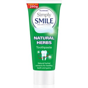Зубная паста Simply Smile Лечебные травы, 295 г.