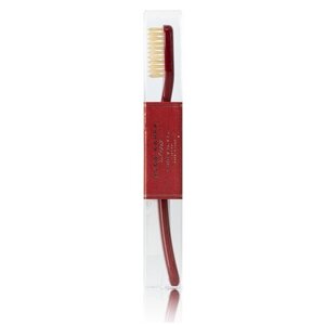 Зубная щетка Acca Kappa из натуральной щетины Vintage Toothbrush Pure Red Bristle 21J580RB